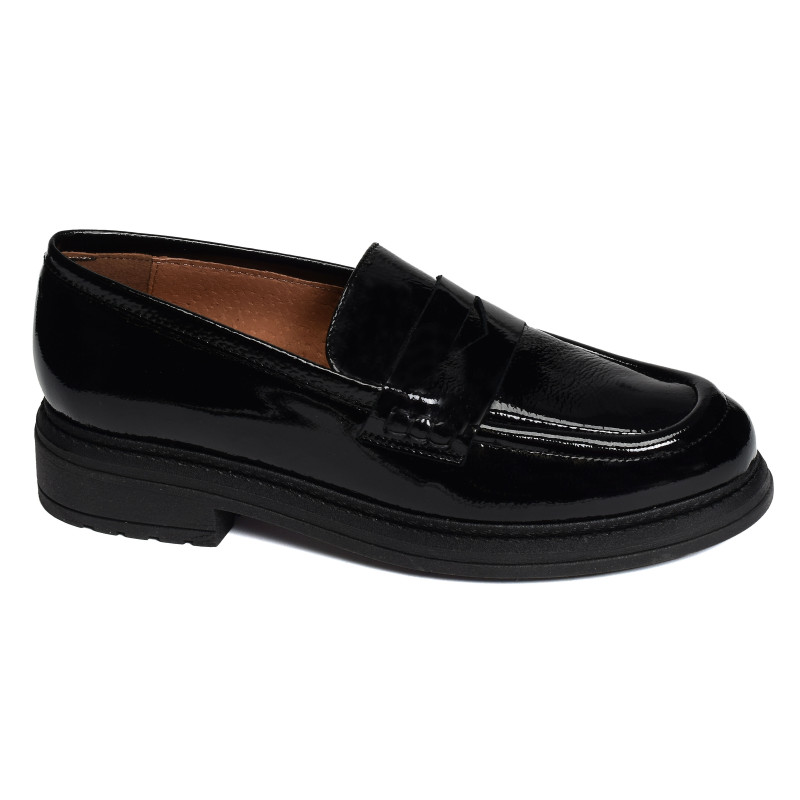 CV6400 Verni Noir, Mocassins Rock & Rose
