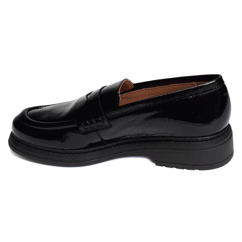 CV6400 Verni Noir, Mocassins Rock & Rose