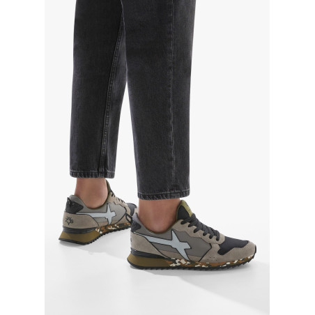 JET M Gris Noir, Baskets running W6YZ