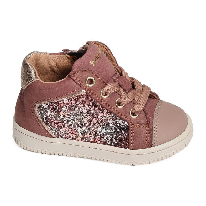 FRIDA ZIP Rose, Chaussures à Lacets Babybotte