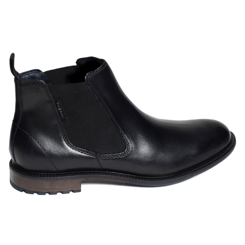 BONIFACIO A0A32 Noir, Chelsea boots Bugatti
