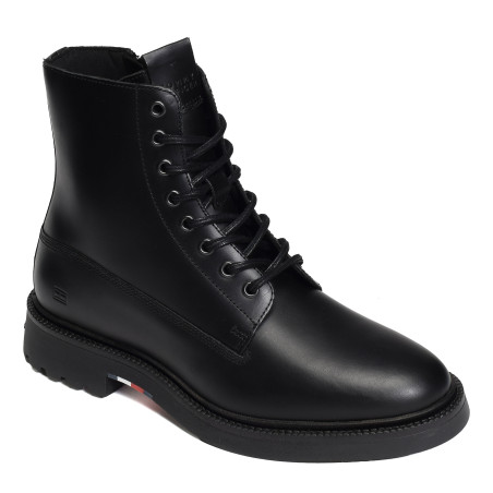 HILFIGER COMFORT LWT LTH BOOT 5593 Noir, Boots Tommy Hilfiger