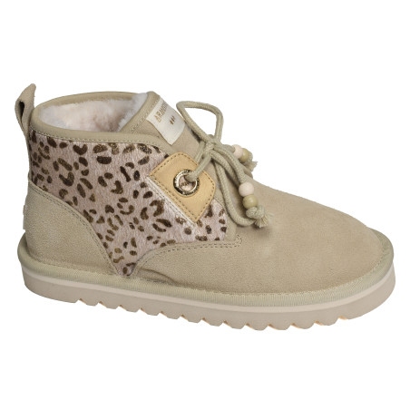 BOULD BOOTS W Léopard Or, Boots Armistice