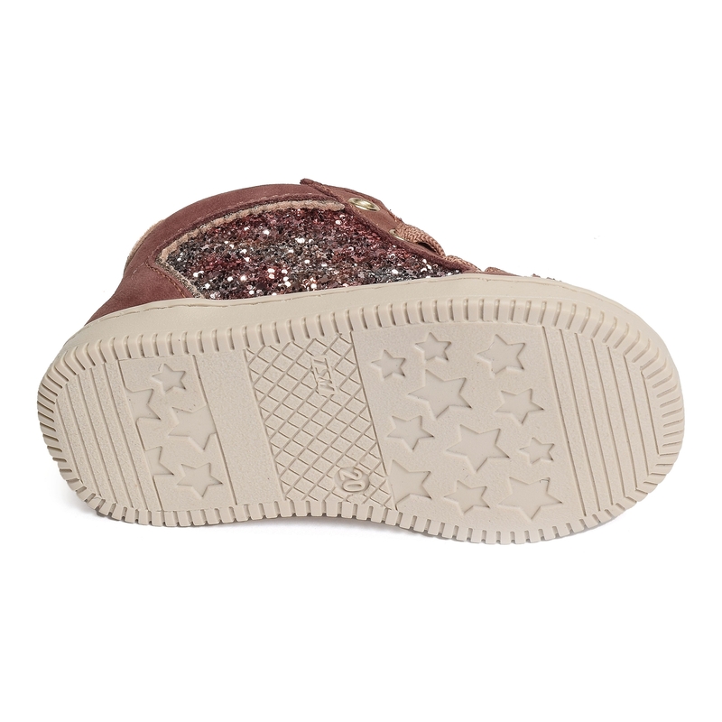 FRIDA ZIP Rose, Chaussures à Lacets Babybotte
