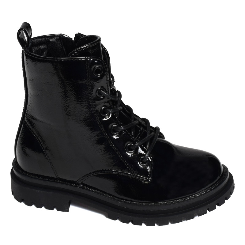 MULAN Verni Noir, Boots Bellamy