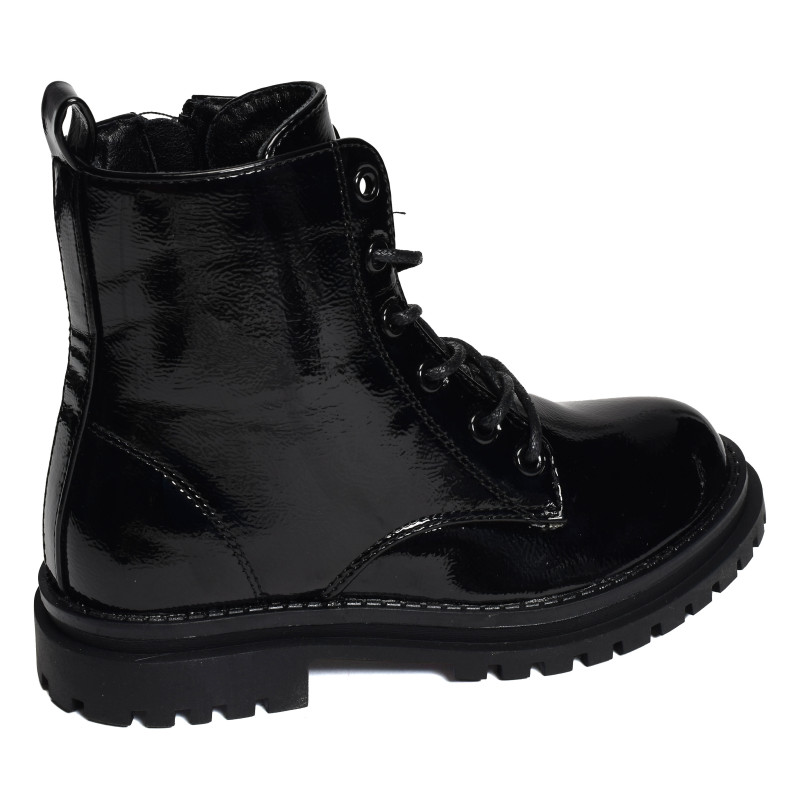 MULAN Verni Noir, Boots Bellamy