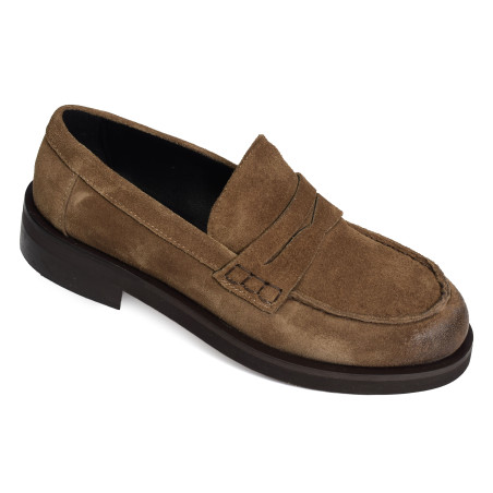 EVA Taupe, Mocassins Paoyama