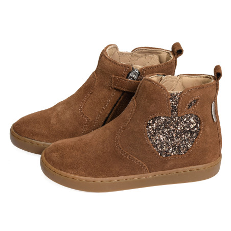 PLAY NEW APPLE Cognac, Chelsea boots Shoopom