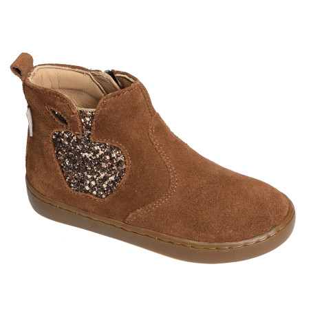 PLAY NEW APPLE Cognac, Chelsea boots Shoopom