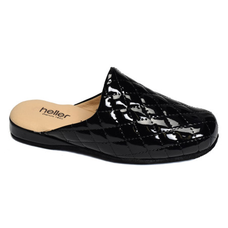 VISTO Verni Noir, Mules Heller