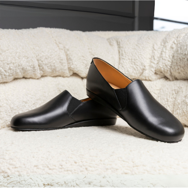 XAVON Noir, Ballerines Heller