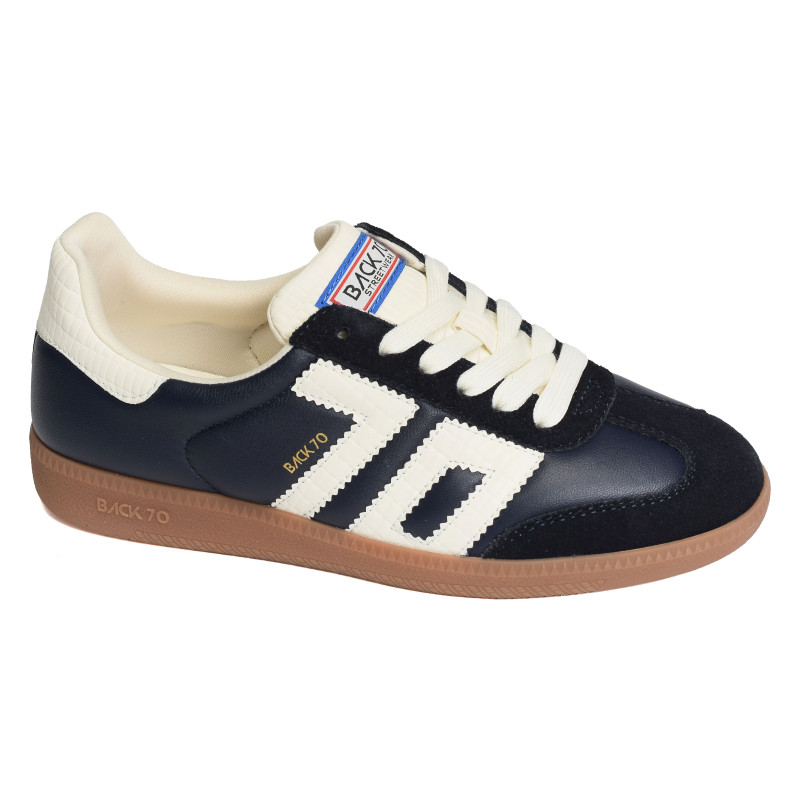 CLOUD NAPPA Marine, Sneakers basses Back 70