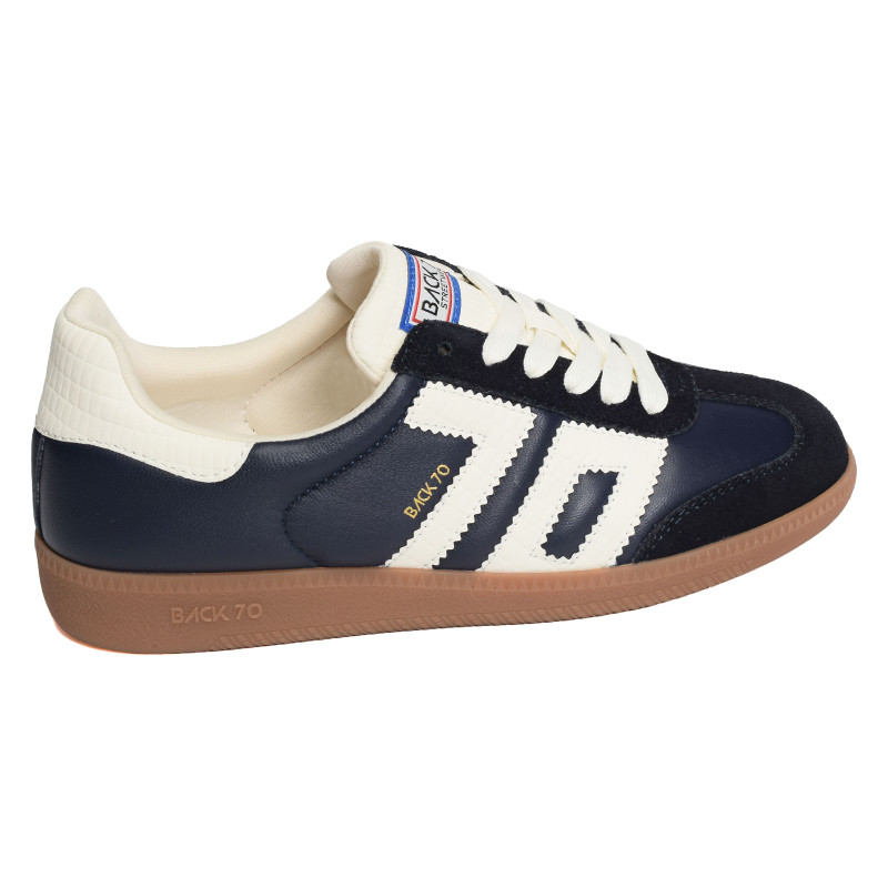 CLOUD NAPPA Marine, Sneakers basses Back 70