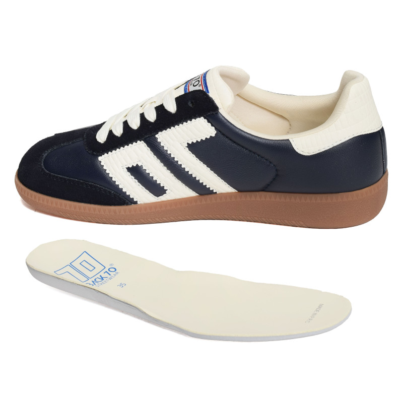 CLOUD NAPPA Marine, Sneakers basses Back 70