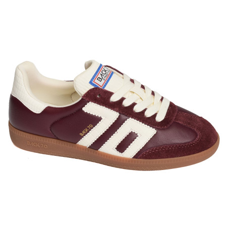 CLOUD NAPPA Bordeaux, Sneakers basses Back 70