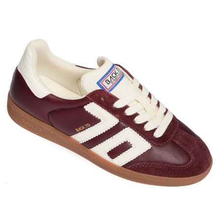 CLOUD NAPPA Bordeaux, Sneakers basses Back 70