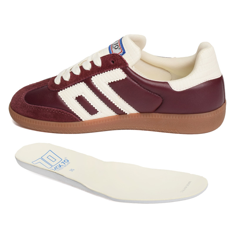 CLOUD NAPPA Bordeaux, Sneakers basses Back 70