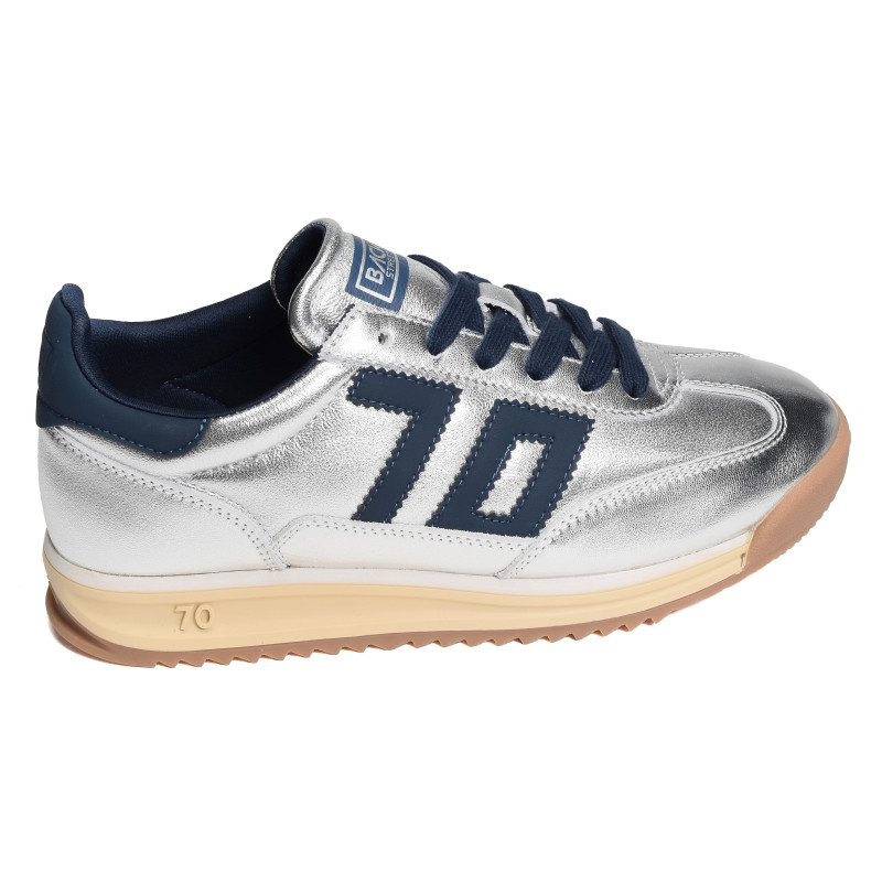 JOGGER METALLIC Argent, Baskets running Back 70