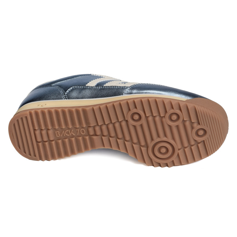 JOGGER METALLIC Bleu Métallisé, Baskets running Back 70
