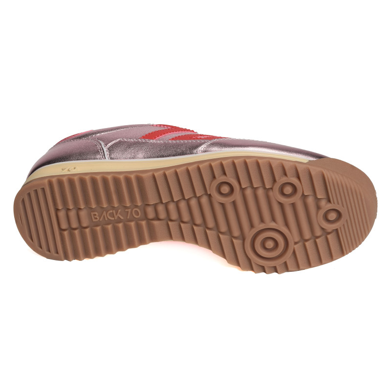 JOGGER METALLIC Rose Rouge, Baskets running Back 70
