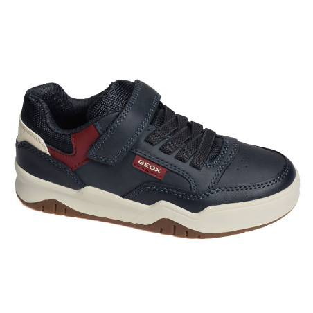 J PERTH BE Marine Rouge, Sneakers basses Geox