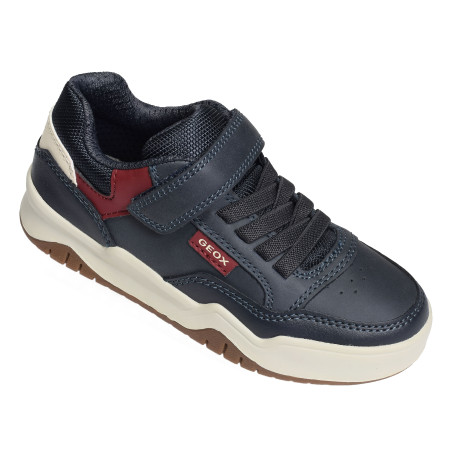 J PERTH BE Marine Rouge, Sneakers basses Geox