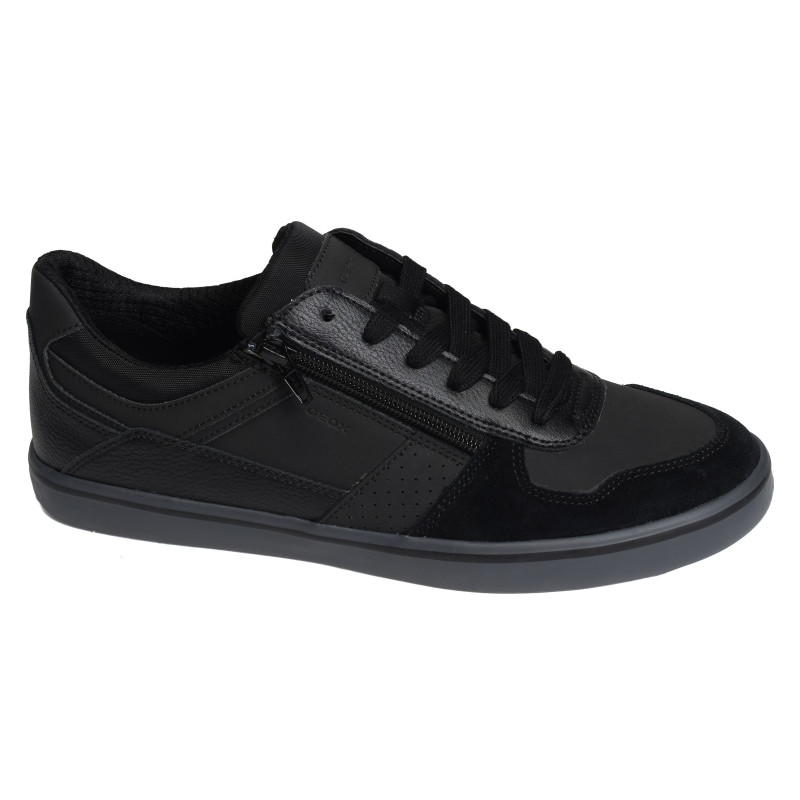 U ELVER A Noir, Sneakers basses Geox