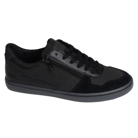 U ELVER A Noir, Sneakers basses Geox