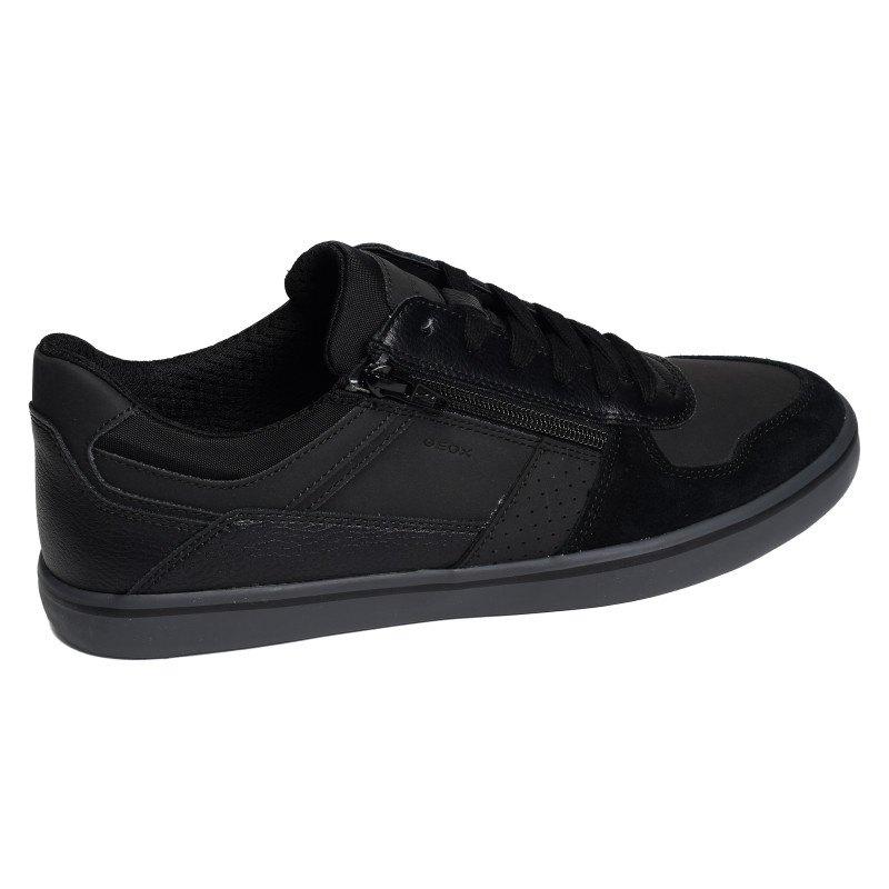 U ELVER A Noir, Sneakers basses Geox
