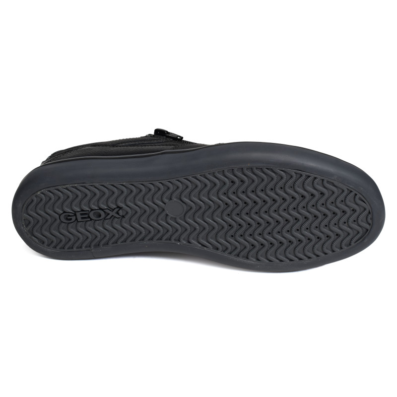 U ELVER A Noir, Sneakers basses Geox