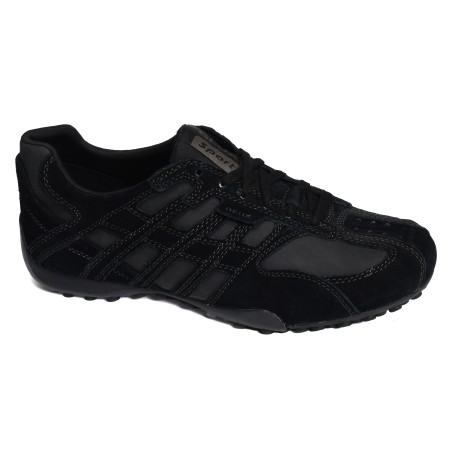 U SNAKE ORIGINAL B Noir, Sneakers basses Geox