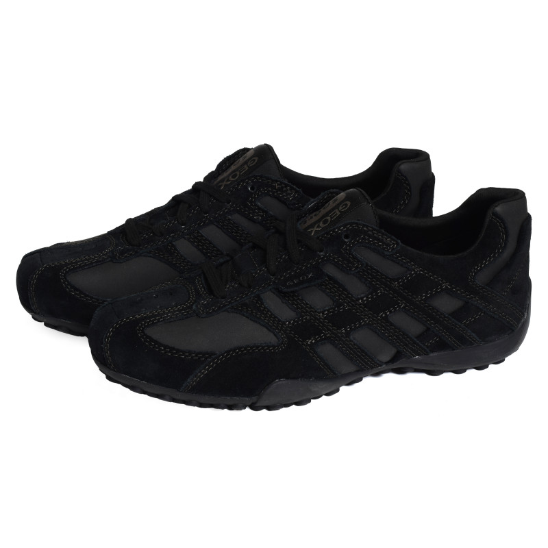 U SNAKE ORIGINAL B Noir, Sneakers basses Geox