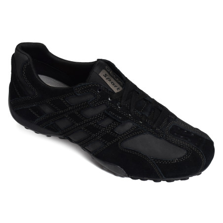 U SNAKE ORIGINAL B Noir, Sneakers basses Geox
