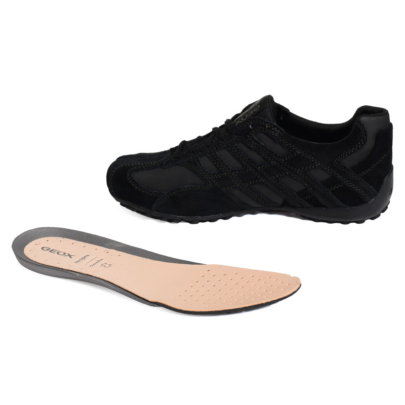 U SNAKE ORIGINAL B Noir, Sneakers basses Geox