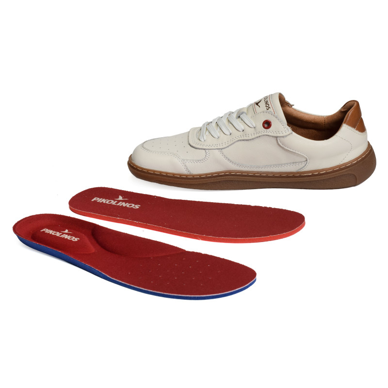 ARANJUEZ 6363 Ecru, Sneakers basses Pikolinos