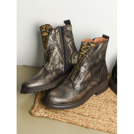 CV6405 Bronze, Bottines Rock & Rose