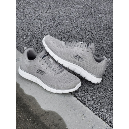 TRACK FRONT RUNNER Taupe, Baskets running Skechers
