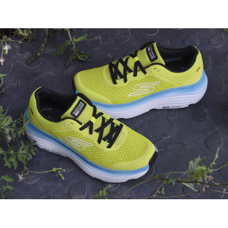 MAX CUSHIONING ENDEAVOUR Jaune, Baskets running Skechers