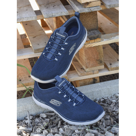 SUMMITS LOUVIN Marine, Baskets running Skechers