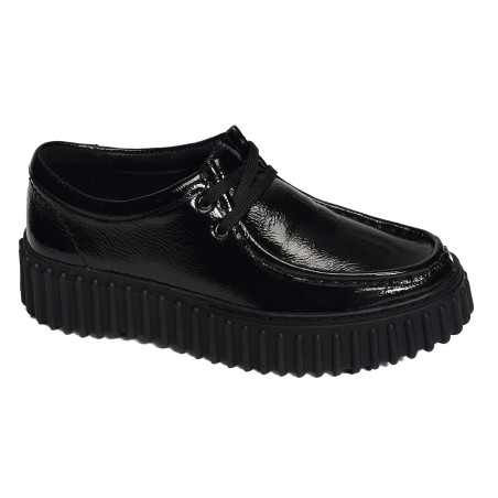 TORHILL BEE Verni Noir, Richelieus Clarks