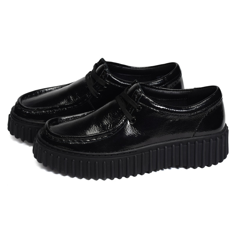 TORHILL BEE Verni Noir, Richelieus Clarks