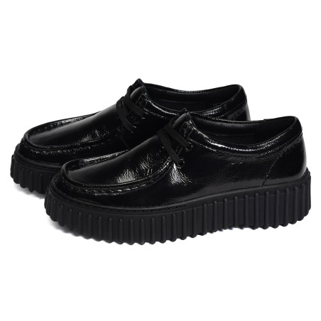 TORHILL BEE Verni Noir, Richelieus Clarks