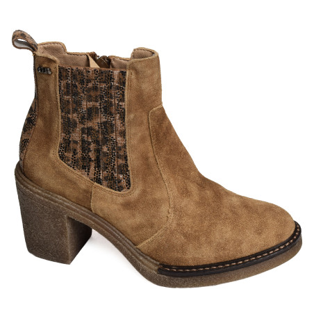 TERAFOU Camel Serpent, Bottines Geo Reino