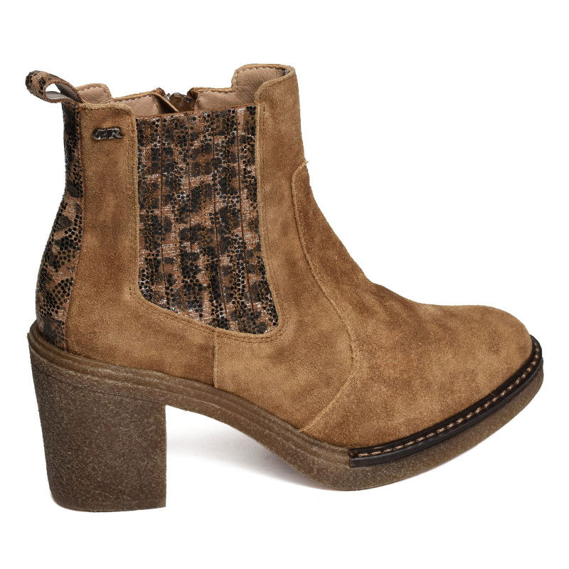 TERAFOU Camel Serpent, Bottines Geo Reino