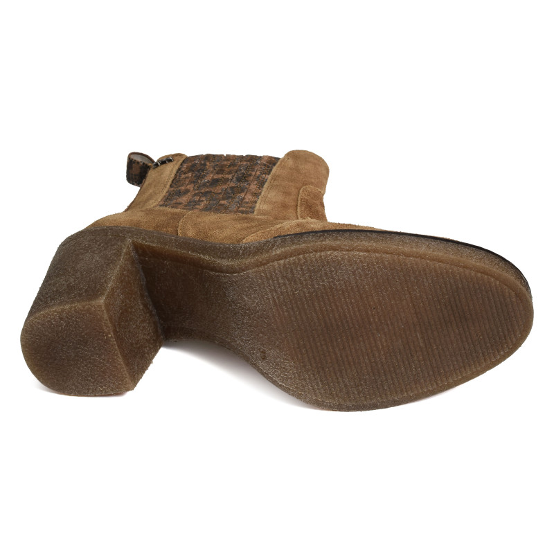 TERAFOU Camel Serpent, Bottines Geo Reino