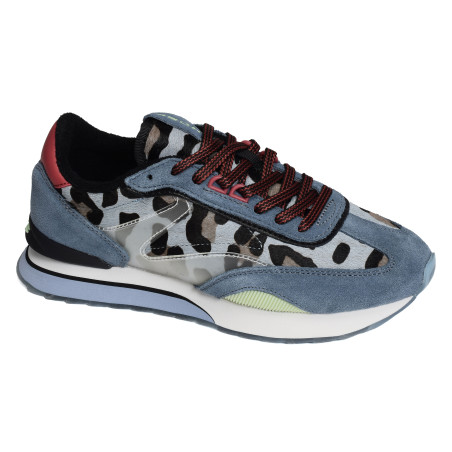 ART BLUE Bleu, Baskets running Hoff