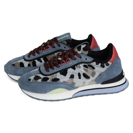 ART BLUE Bleu, Baskets running Hoff