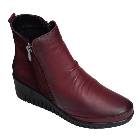 IRONE Rouge, Bottines Madory