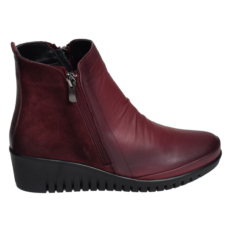 IRONE Rouge, Bottines Madory