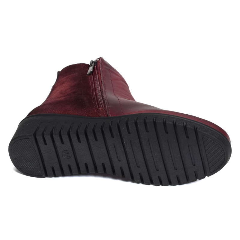 IRONE Rouge, Bottines Madory